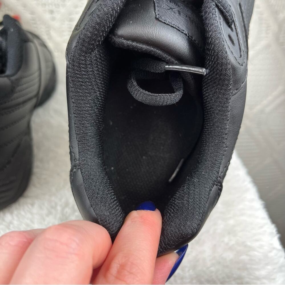 SRMAX | Black Slip Resistant SSR Grip Sneakers Sz 8.5 Comfort - Picture 12 of 12